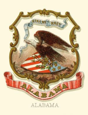 Alabama state coat of arms, 1876