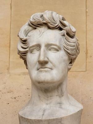 Bust of Georges Cuvier by David d'Angers, via Wikimedia Commons