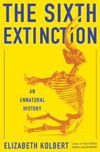 Cover of Elizabeth Kolbert's The Sixth Extinction