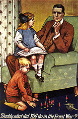 “Daddy, what did YOU do in the Great War?” by Savile Lumley