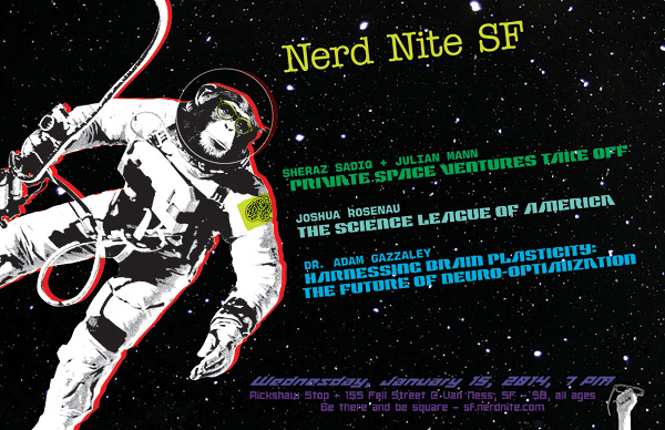 Nerd Nite SF promo card