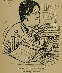 Oscar Wilde (sketch by Aubrey Beardsley)