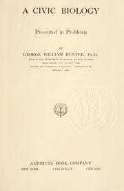 Frontispiece of George W. Hunter's A Civic Biology