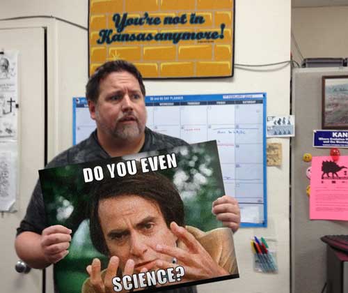bro, do you even science?
