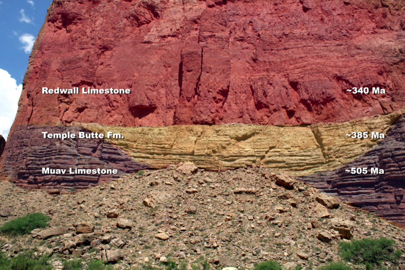 the temple butte formation in Grand Canyon