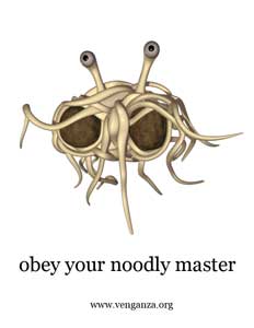 The Flying Spaghetti Monster