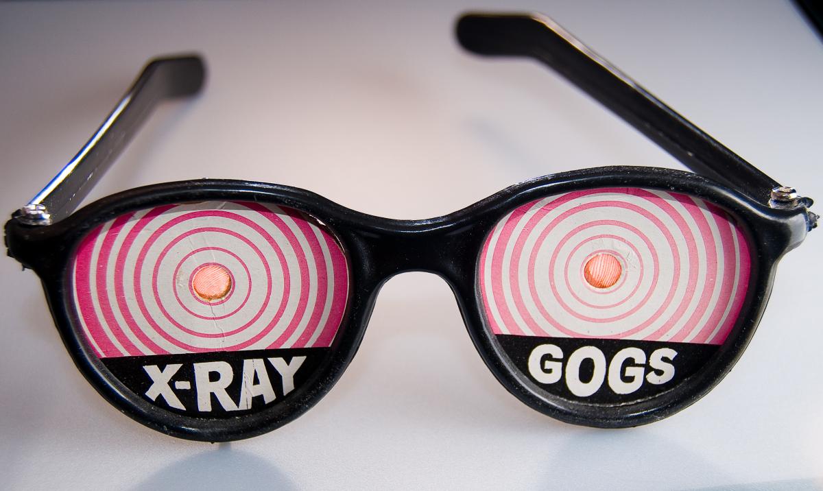 X-ray vision would be cool…too bad evolution doesn’t take requests. (photobunny via Flickr)