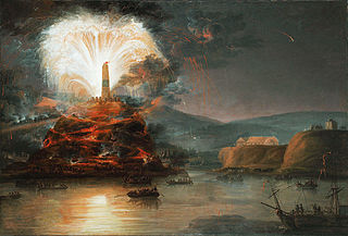 Jan Bogumił Plersch, Fireworks in honor of Catherine II in 1787. Via Wikimedia Commons.