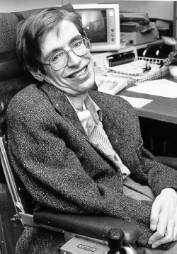 Stephen Hawking. Photo: NASA via Wikimedia Commons