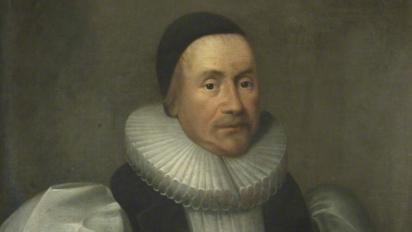 James Ussher, 1641 portrait by Cornelis Janssens van Ceulen, via Wikimedia Commons